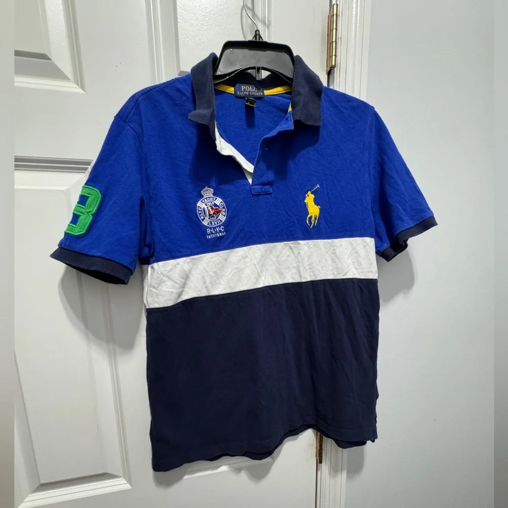 Polo Ralph Lauren size xl (18-20) yatchman polo
